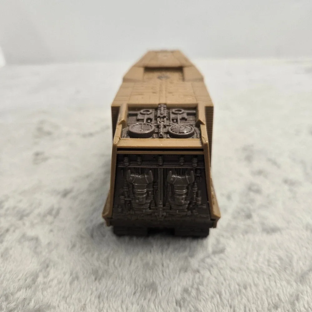 Vintage 1995 Galoob Star Wars Action Fleet Sandcrawler Vehicle Brown Tatooine